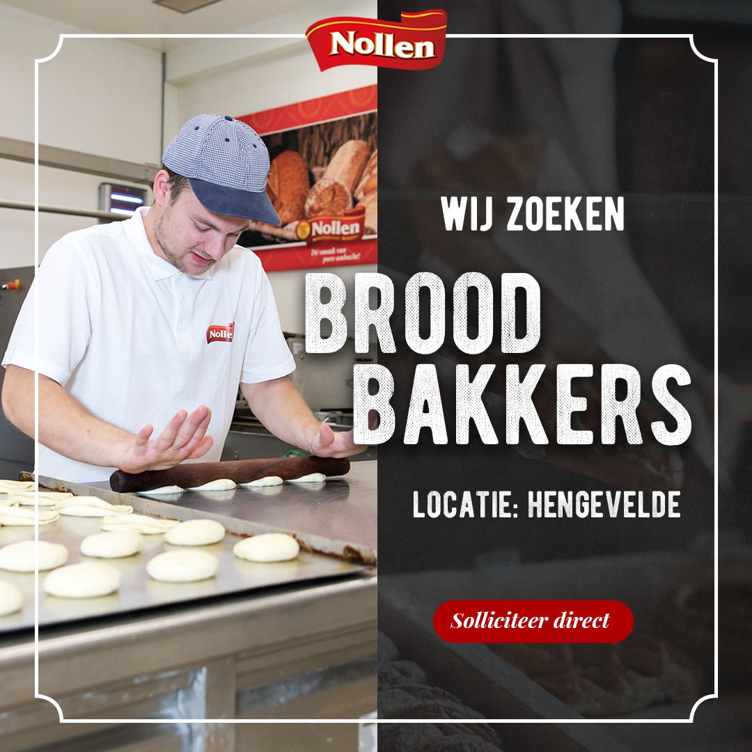 Wij zoeken broodbakkers voor de smaak van pure ambacht