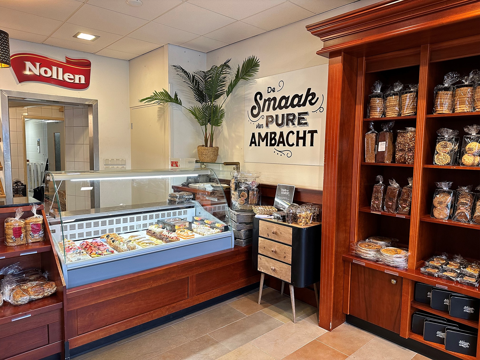 Bakkerij Nollen Geesteren Interieur